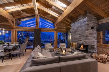 Chalet Cortil - Living Area