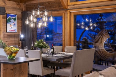 Chalet Cortil - Dining Area