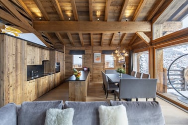 Chalet Cortil - Kitchen