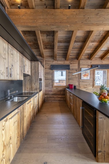 Chalet Cortil - Kitchen