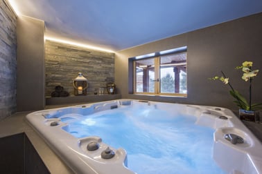 Chalet Delormes - Hot tub