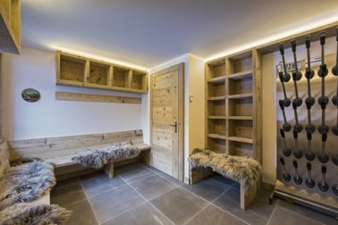 Chalet Delormes - Ski Room
