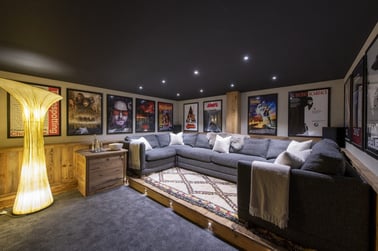 Chalet Face à Face - Cinema Room