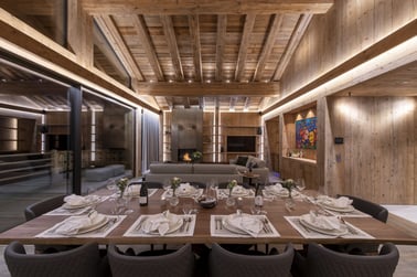 Chalet Foulon - Dining Area