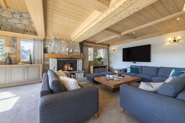 Chalet Genepi - Living Area