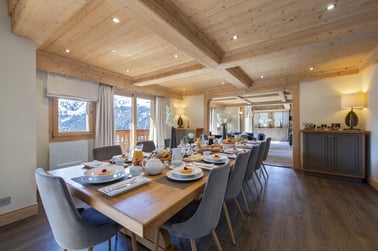 Chalet Genepi - Dining Area