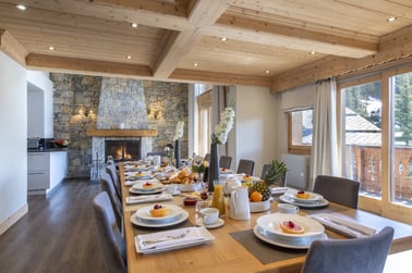 Chalet Genepi - Dining Area