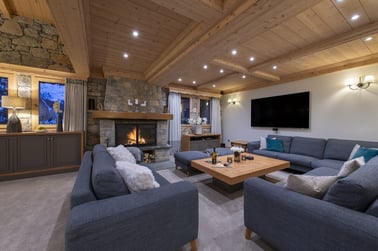 Chalet Genepi - Living Area