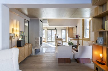 Chalet Kitsune - Living Area