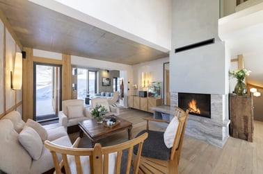 Chalet Kitsune - Living Area