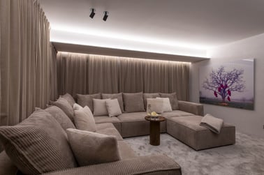 Chalet Kitsune - Cinema Room