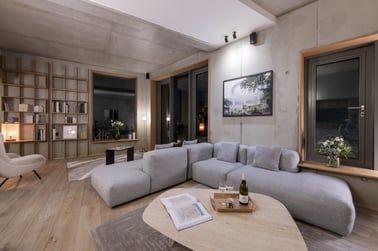 Chalet Kitsune - Living Area