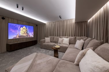 Chalet Kitsune - Cinema Room