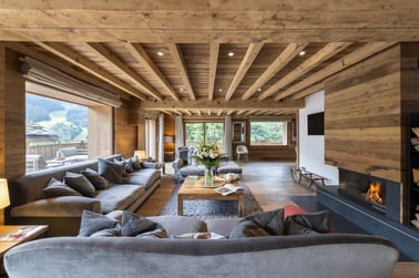 Chalet La Folie - Living Area