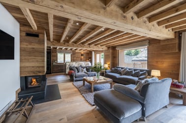Chalet La Folie - Living Area