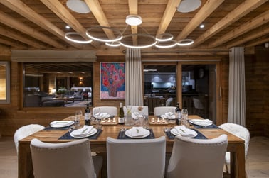 Chalet La Folie - Dining Area