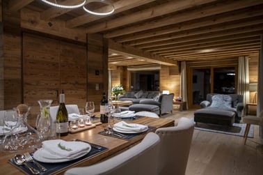 Chalet La Folie - Living Area