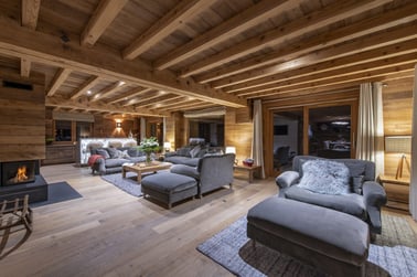 Chalet La Folie - Living Area