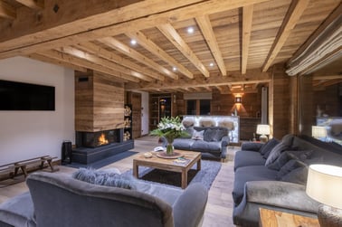Chalet La Folie - Living Area