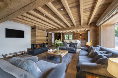 Chalet La Folie - Living Area