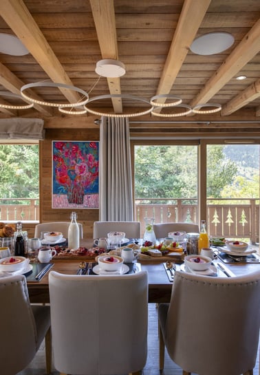 Chalet La Folie - Dining Area