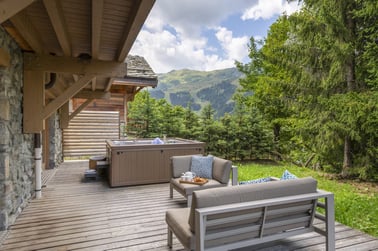Chalet La Folie - Hot tub