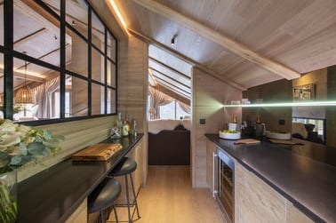 Chalet La Loze - Living Area