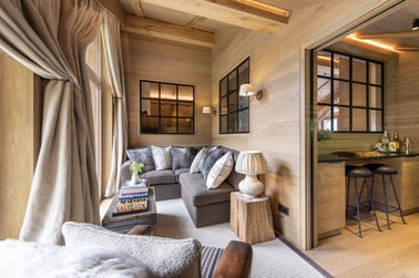 Chalet La Loze - Living Area
