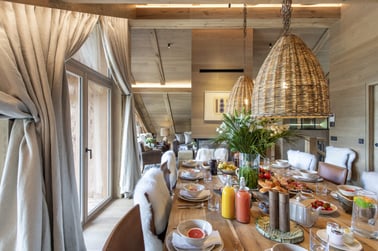 Chalet La Loze - Dining Area