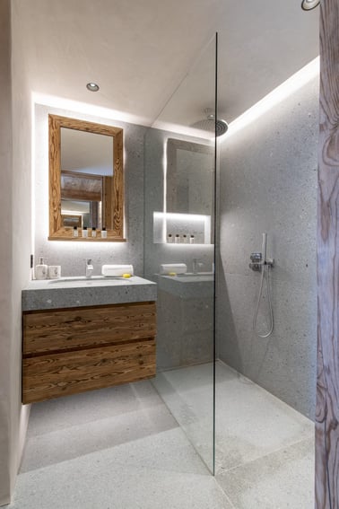 Chalet La Rochette - Bathrooms