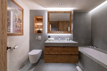 Chalet La Rochette - Bathrooms