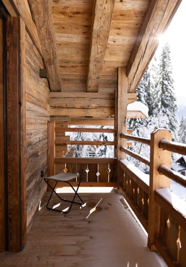 Chalet La Rochette - Balcony