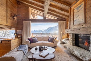 Chalet La Rochette - Living Area