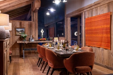 Chalet Lashca - Dining Area
