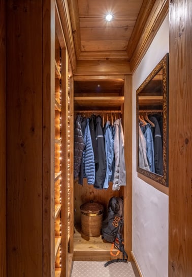 Chalet Lalapanzi - Walk-in wardrobe