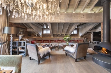 Chalet L’Arctique - Living Area