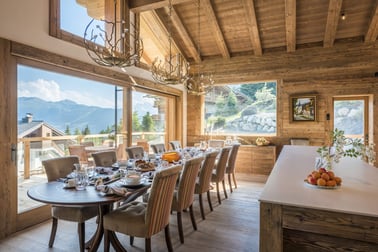 Chalet Les Etrennes - Dining Area