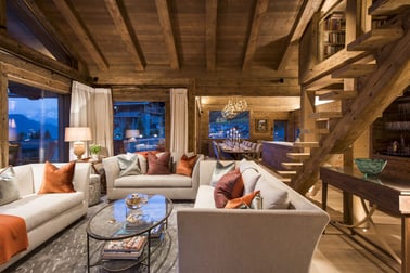 Chalet Les Etrennes - Living Area
