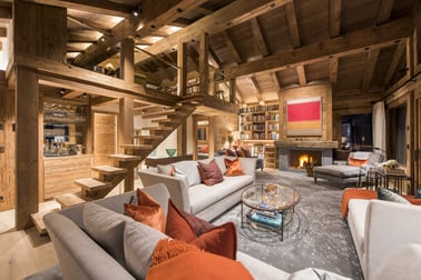 Chalet Les Etrennes - Living Area