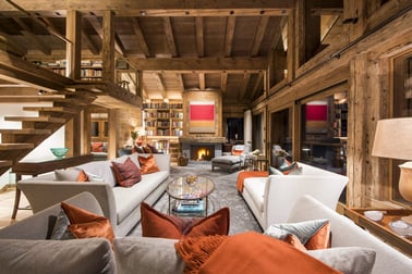 Chalet Les Etrennes - Living Area