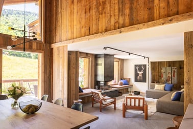 Chalet L’Orchidée - Living Area