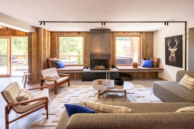 Chalet L’Orchidée - Living Area