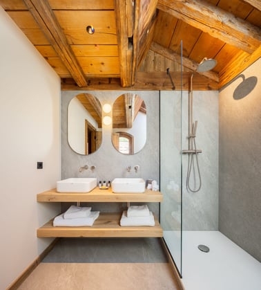 Chalet L’Orchidée - Bathrooms