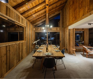 Chalet L’Orchidée - Dining Area