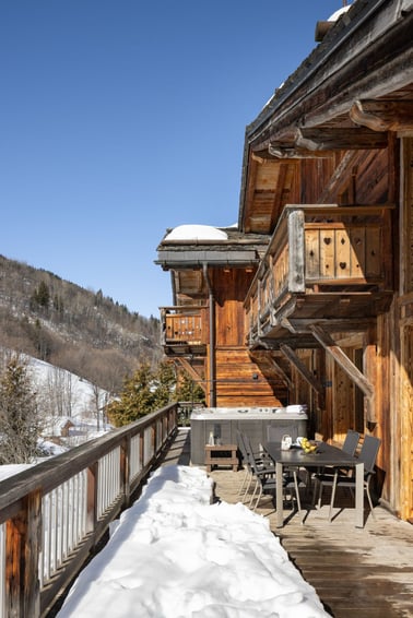 Chalet L’Orchidée - Terrace