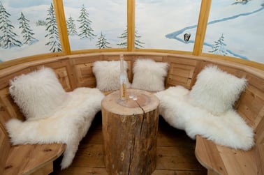 Chalet Maria Schnee - Living Area
