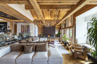 Chalet Marmottière - Living Area