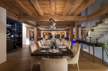 Chalet Marmottière - Dining Area