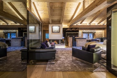 Chalet Marmottière - Living Area
