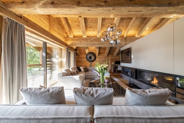 Chalet Marmottière - Living Area